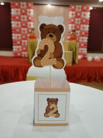 Teddy Theme Birthday - Peach Teddy - November 2018 - photo 4