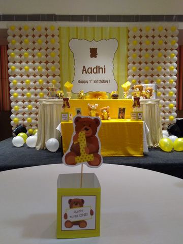 Teddy Theme Birthday - Yellow Teddy Zone - June 2018 - photo 5