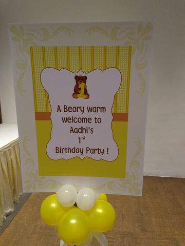 Teddy Theme Birthday - Yellow Teddy Zone - June 2018 - photo 11