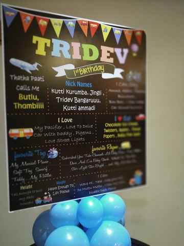 Vehicles birthday - Gokulam Park - September 2019 - photo 1