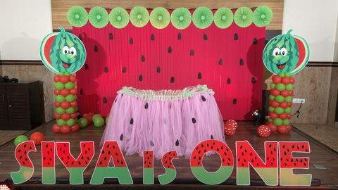 Watermelon theme - Annapoorna - September 2014 - photo 1
