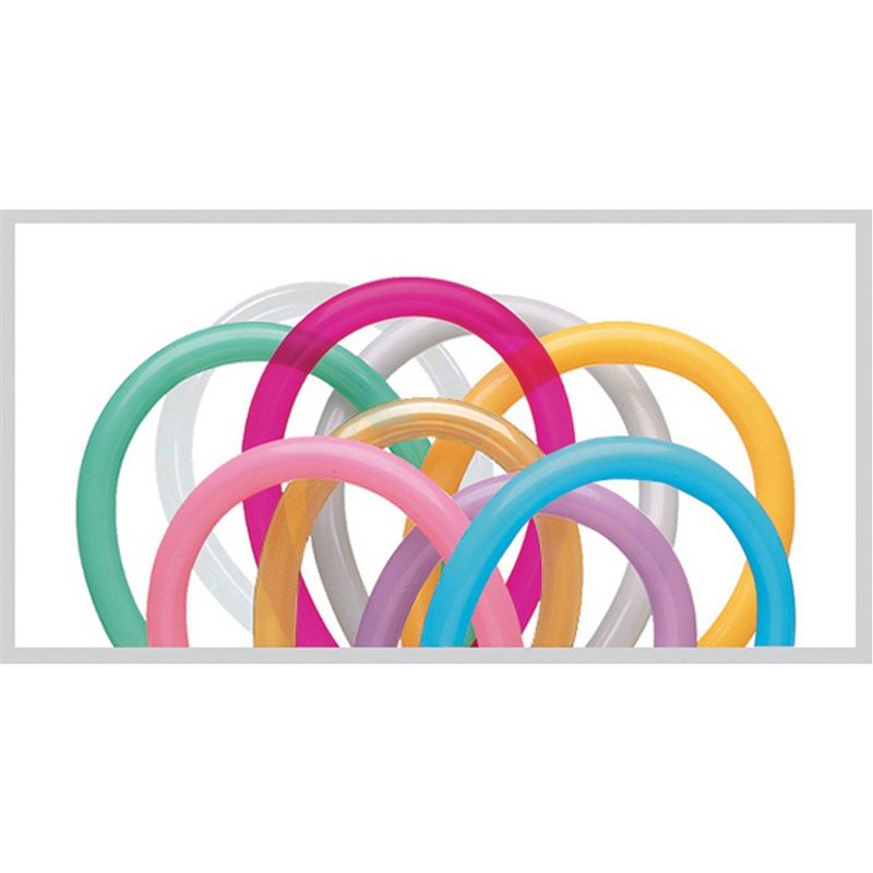 Assorted Colored Tube Balloons (Pack of 20)
