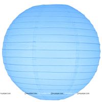 10Inch Sky Blue Paper Lanterns