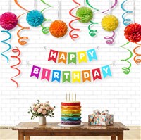 Multi colour swirls kit