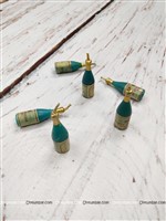 Champagne Bottle Wax Candles