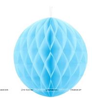 10 Inch Blue Honey Comb Paper Balls