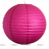 10Inch Pink Paper Lanterns