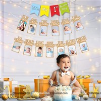 1st BIrthday Photo Bunting Kit