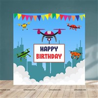 Drone Theme Backdrop Arch Kit 