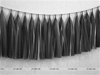 Black Paper Tassels