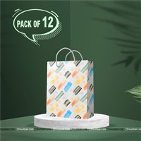 Brush Stroke printed Gift Bag (Pack of 4)