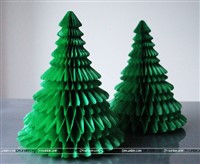 Christmas Tree Honey Comb Ball (1 piece )