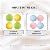 Pastel Multicolor Lanterns