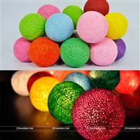 Fancy Balls Lights (10 feet)