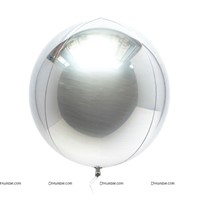 Silver ORB Balloons