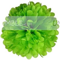 12inch Lime Green Paper Pom pom