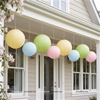 Pastel Multicolor Lanterns