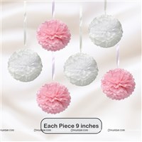 Rose Gold cursive kit with pom-poms