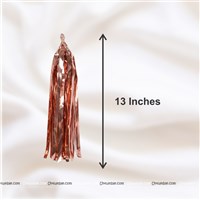 Rose Gold cursive kit with pom-poms