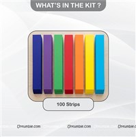 Rainbow Paper Chain Loop Happy Birthday kit with Paper Fans