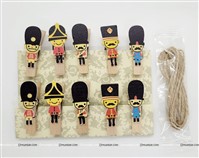 London Guards Wooden Clip