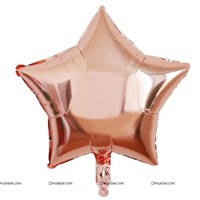 Rose Gold Star Foil balloons