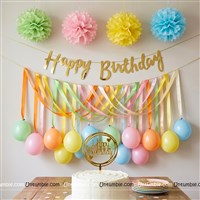 Satin Ribbons and Pom pom kit