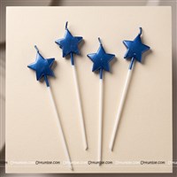 Blue star Candles