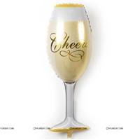 Wine Glass Foil Balloon