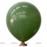 18" Olive Green Latex Balloon (Pack of 5)
