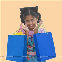 Blue Gift bags (Set of 6)