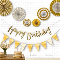 White and Gold Cursive Kit