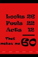 Add to 60 fun poster