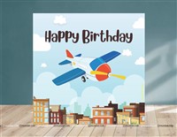 Aeroplane Theme Backdrop 