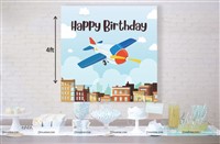 Aeroplane Theme Backdrop 