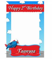 Aeroplane theme Photo Booth