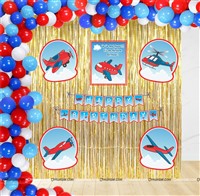 Aeroplane Foil Curtain Kit (Pack of 109 pcs)