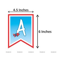 Aeroplane theme Happy Birthday Banner