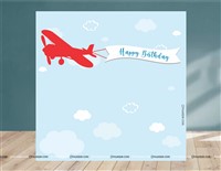 New Aeroplane Theme Backdrop