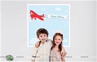 New Aeroplane Theme Backdrop