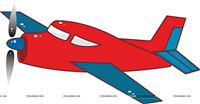 Aeroplane birthday theme Posters / Cutouts