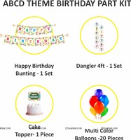 Alphabet Banner & Dangler Kit (Pack of 24 pcs)