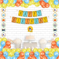 Around the World - Travel/Holiday Banner & Dangler Kit (Pack of 24 pcs)