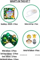 Baby Jungle Theme Backdrop Arch Kit