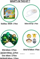 Baby Jungle Theme Backdrop Arch Kit