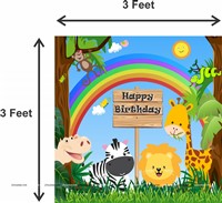 Baby Jungle Theme Backdrop Arch Kit