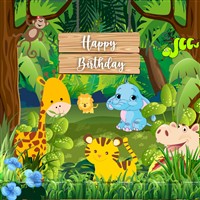 Wild Jungle Backdrop
