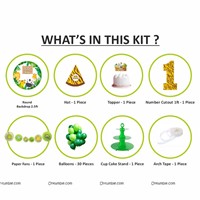 Jungle Round Backdrop Kit 