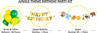 Jungle Birthday Letter Bunting Kit (Pack of 42 pcs)
