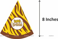 Jungle Round Backdrop Kit 